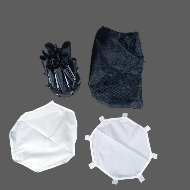SIDANDE Payung Softbox Diffuser Octagon Mini Portable Bowens Mount - A23F Gambar produk SIDANDE Payung Softbox Diffuser Octagon Mini Portable Bowens Mount - A23F