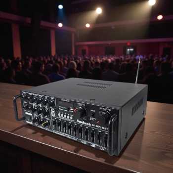 Sunbuck Bluetooth EQ Amplifier Karaoke Mixer Audio FM - AV-MP326BT