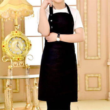 One Two Cups Celemek Masak Apron Dapur Canvas Strap Kancing - AGD01