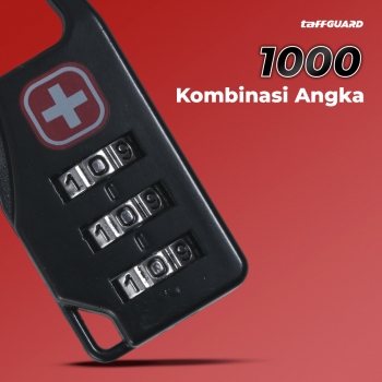 Gambar produk TaffGUARD Swiss Gembok Koper Kode Kombinasi Angka - 104