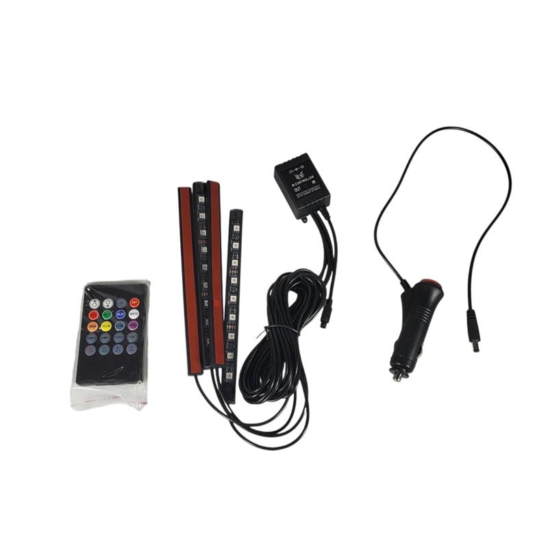 SAARMAT Lampu LED Strip Car Interior Light 5050 RGB dan Remot Kontrol - APWD1 Gambar produk SAARMAT Lampu LED Strip Car Interior Light 5050 RGB dan Remot Kontrol - APWD1