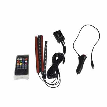 Gambar produk SAARMAT Lampu LED Strip Car Interior Light 5050 RGB dan Remot Kontrol - APWD1