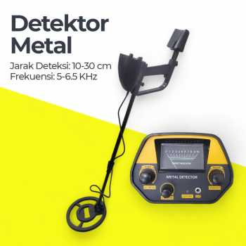 TIANLILONG Pendeteksi Logam Metal Gold Silver Detector 9V 10-30cm - GTX4080Y