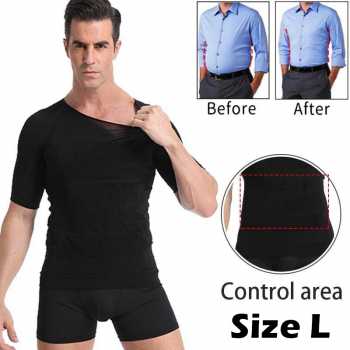 Ilfioreemio Baju T-Shirt Korset Pembentuk Tubuh Body Shaper - YS107