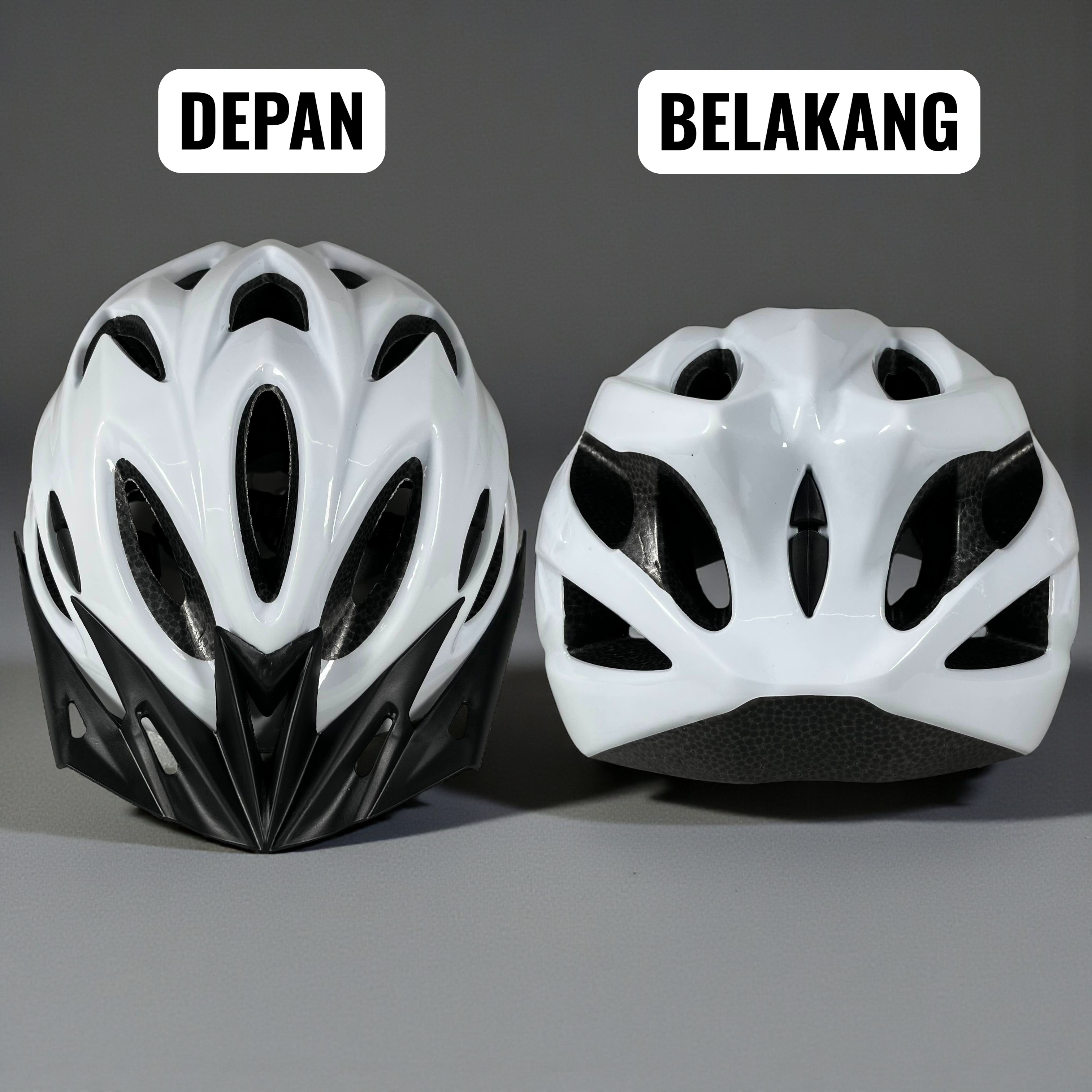 TaffSPORT Helm Sepeda Bicycle Road Bike Helmet EPS PVC 18 Air Vent - WX022 Gambar produk TaffSPORT Helm Sepeda Bicycle Road Bike Helmet EPS PVC 18 Air Vent - WX022