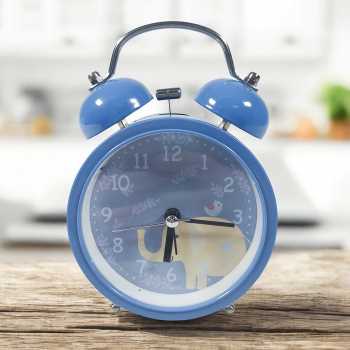 Gambar produk HUARI Jam Weker Alarm Analog Clock Night Light Easy View - M04