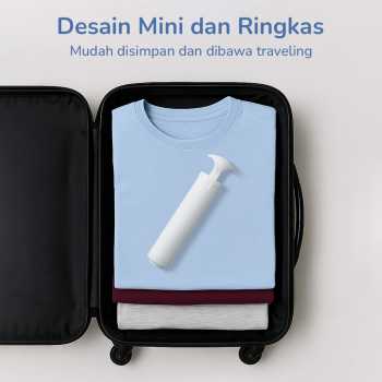 Gambar produk Joybos Pompa Vakum Baju Manual Travel Vacuum Bag Hand Pump - JB70