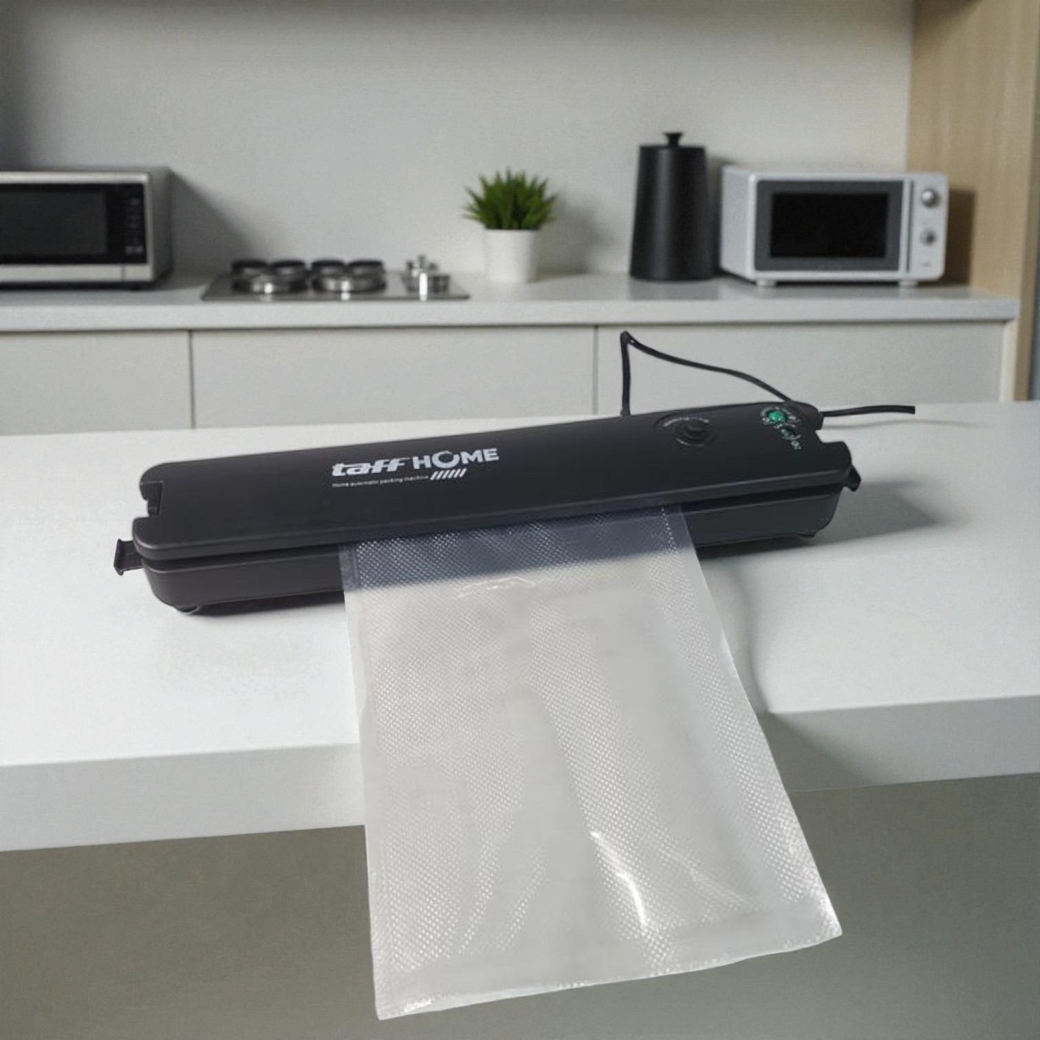 Gambar produk TaffHOME Alat Vakum Makanan Vacuum Sealer Packaging Machine with Bag - YQ-688