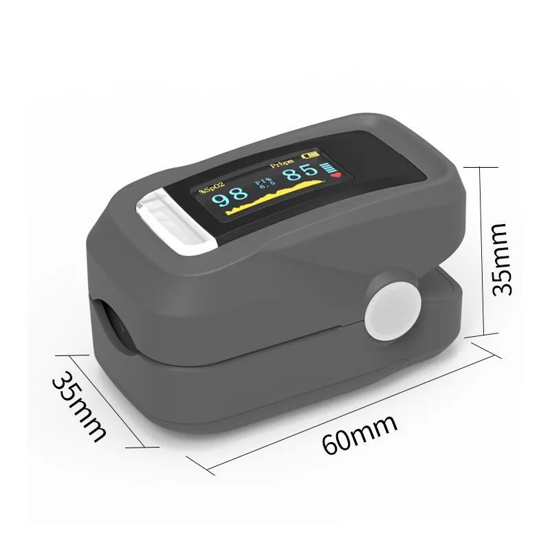 Gambar produk BestCare Fingertip Pulse Oximeter Alat Ukur Saturasi Oksigen Darah - C10H1