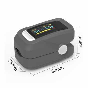 Gambar produk BestCare Fingertip Pulse Oximeter Alat Ukur Saturasi Oksigen Darah - C10H1