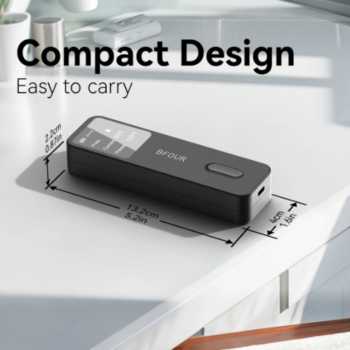 Gambar produk BFOUR Termometer Makanan Digital Daging BBQ Bluetooth Screen 1 Probe - BF-30