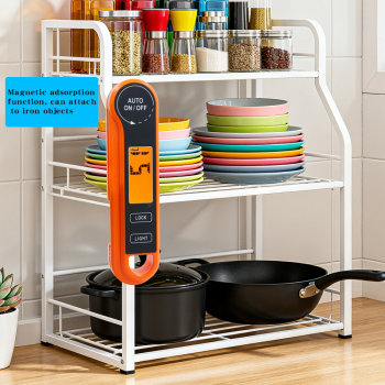 Gambar produk KKMOON Termometer Makanan Digital Daging Kopi Susu Foldable - 6021