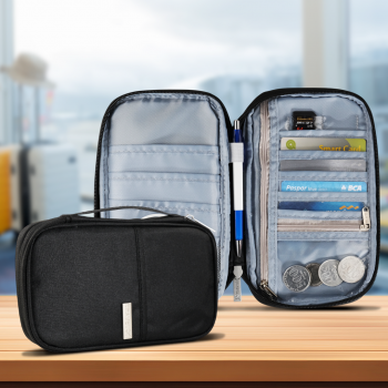 Dawndesslo Tas Travel Passport Holder Document Case - D01