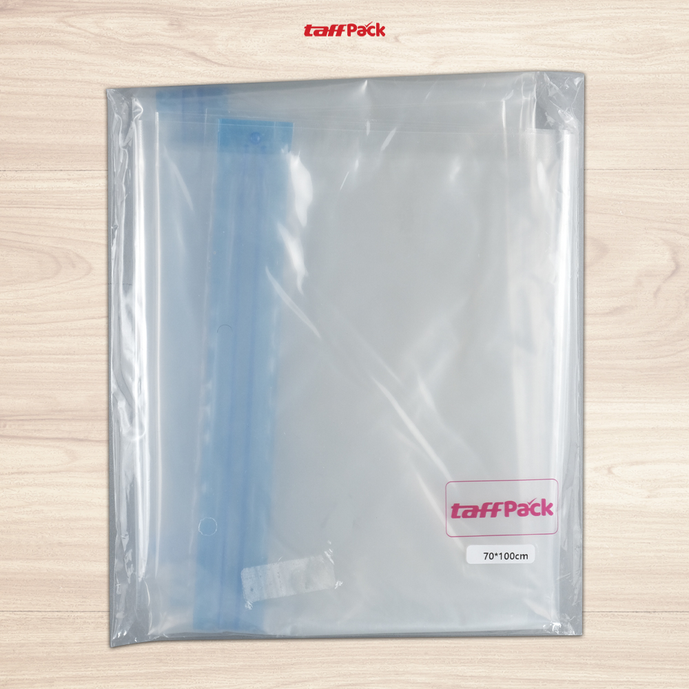 TaffPACK Kantong Plastik Vakum Pakaian Multifungsi Vacuum Bag 1 PCS 70x100cm - YK-1000 Gambar produk TaffPACK Kantong Plastik Vakum Pakaian Multifungsi Vacuum Bag 1 PCS 70x100cm - YK-1000