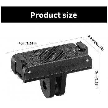 Gambar produk SZKOSTON Dudukan Magnetic Quick Release Adapter DJI Action 5 Pro/4/3 - 80735