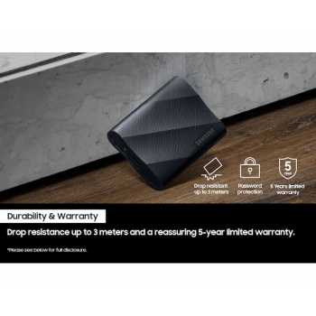 Gambar produk Samsung Portable SSD T9 USB 3.2 Gen 2x2 2TB