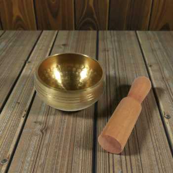 Gambar produk XIAOLANG Mangkok Tembaga Vihara Buddha Sound Bowl 8x4.4cm - X8