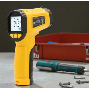 KOLA Termometer Industrial Digital Thermogun Infrared Laser LCD - TS380