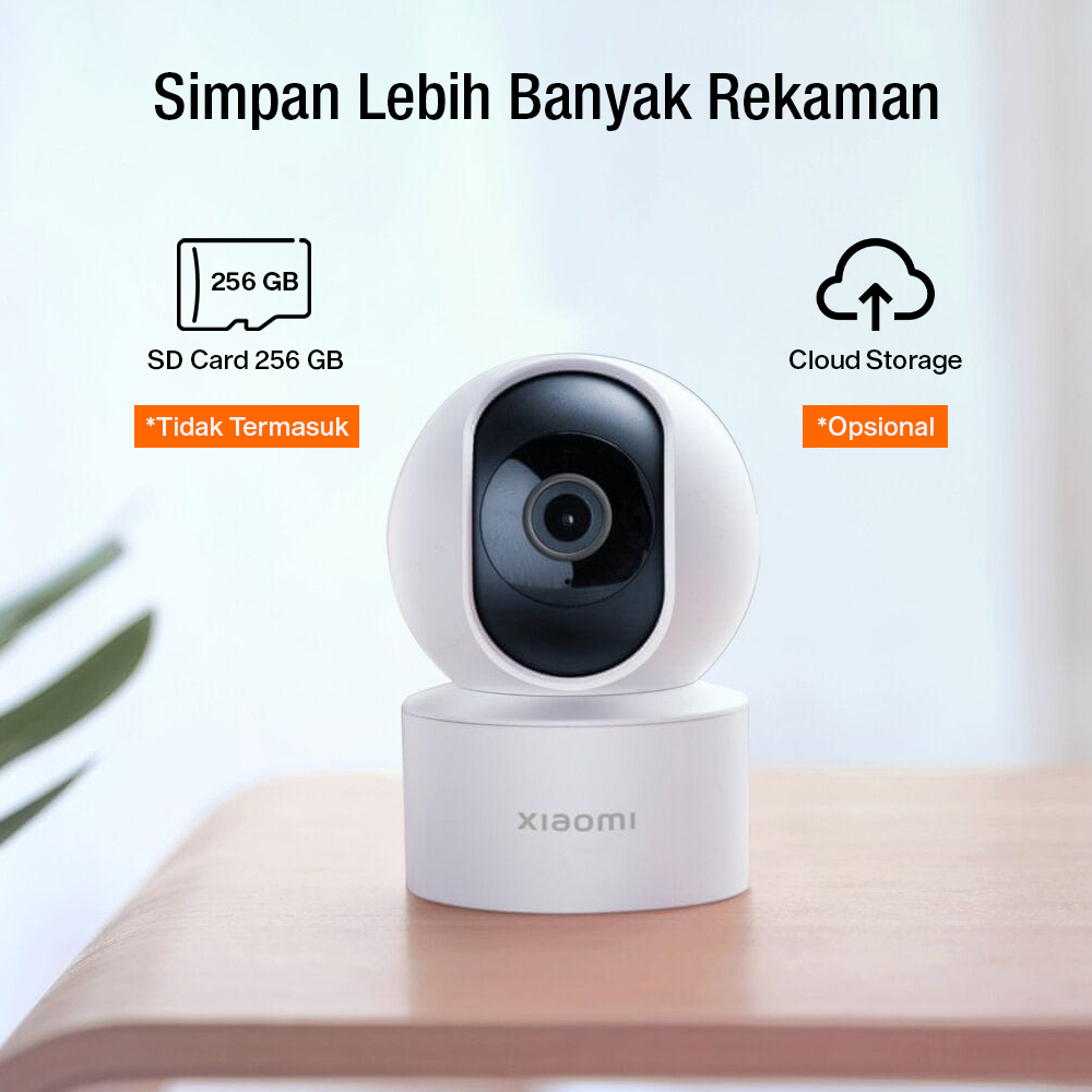 Gambar produk Xiaomi Kamera CCTV Smart Google Home Alexa 360 Rotation Full HD - C200