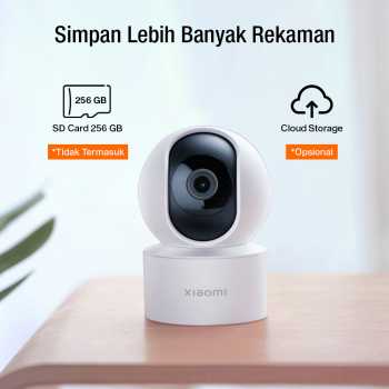 Gambar produk Xiaomi Kamera CCTV Smart Google Home Alexa 360 Rotation Full HD - C200