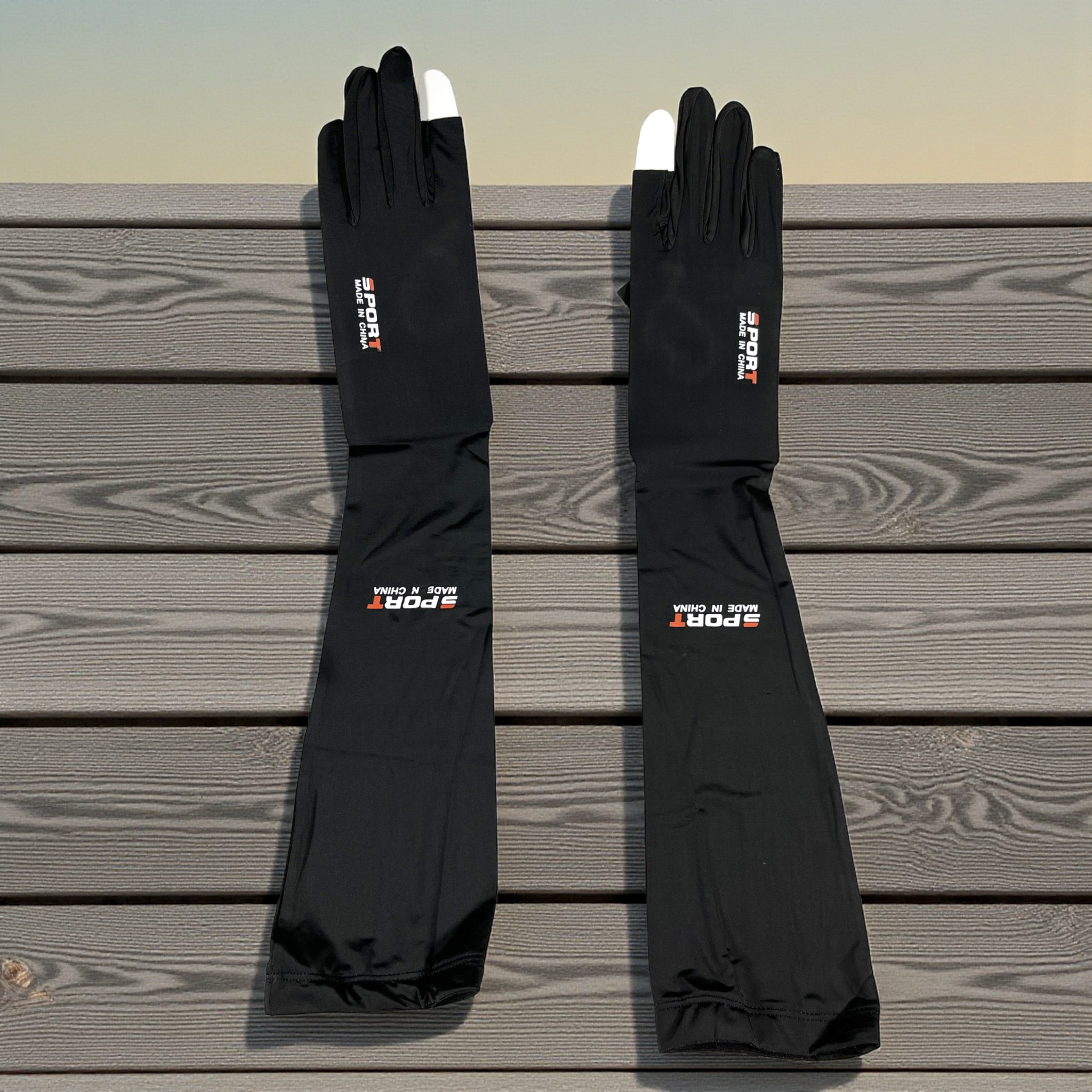 YXST Sarung Tangan Panjang Manset Sleeve Two Fingers Sunscreen Spandex - SP10 Gambar produk YXST Sarung Tangan Panjang Manset Sleeve Two Fingers Sunscreen Spandex - SP10