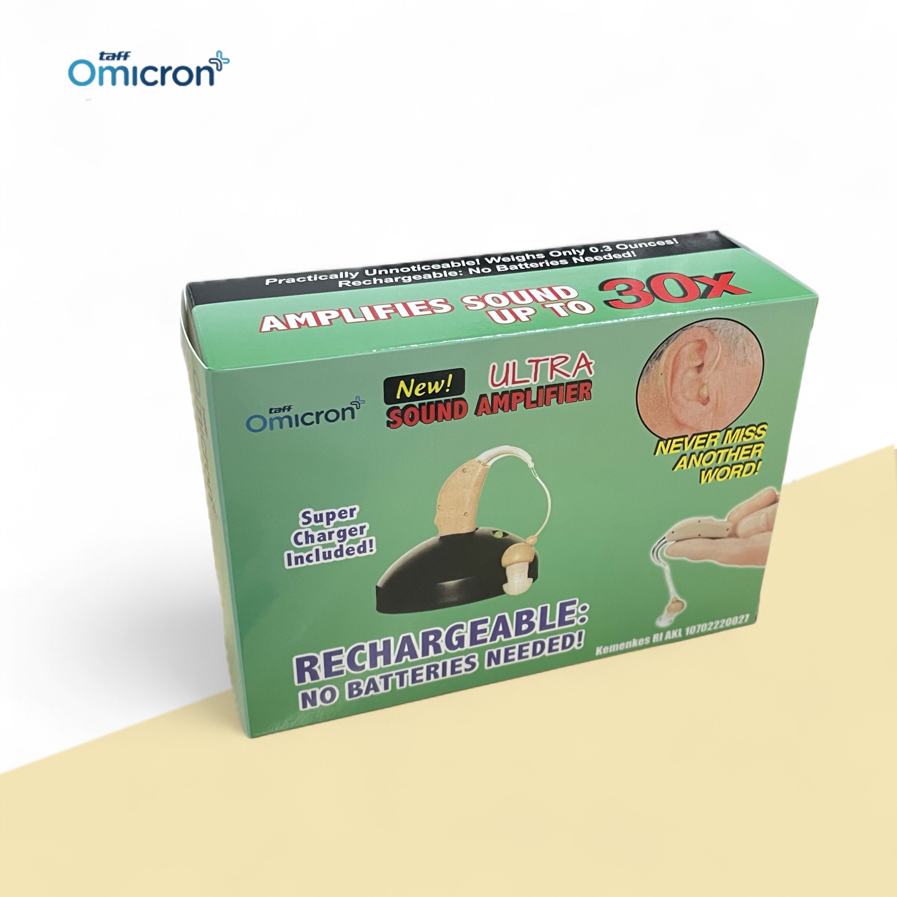 TaffOmicron Alat Bantu Dengar Hearing Aid Charging Station - JZ-1088F Gambar produk TaffOmicron Alat Bantu Dengar Hearing Aid Charging Station - JZ-1088F