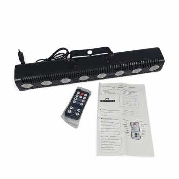 Gambar produk TaffLED Lampu Sorot LED Panggung Party RGB DMX-512 45W with Remote - WALL-8LED