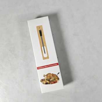 Gambar produk TAKA Termometer Makanan Digital Daging BBQ Bluetooth Wooden 1 Probe - CXL001