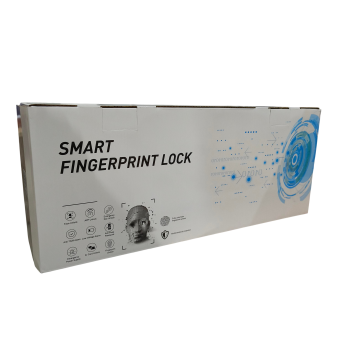 Gambar produk ALOY-X Smart Door Lock Tuya App Fingerprint Password Digital Display - A4