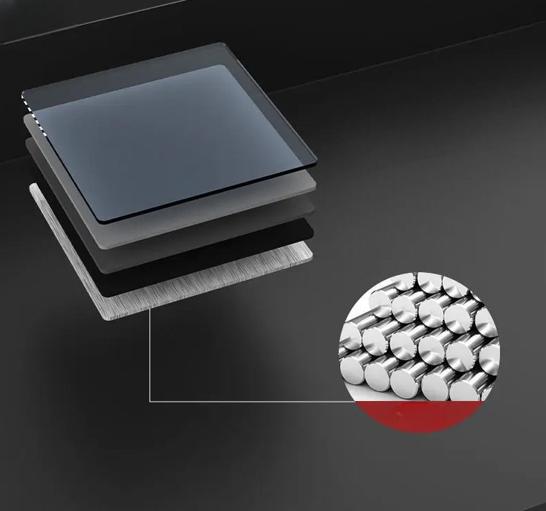 Gambar produk XQ Rak Dapur Susun Kitchen Storage Rack 5 Layers Metal 50.2x29.1x175cm - A-001