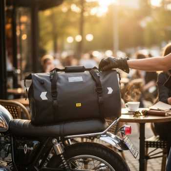 Gambar produk CHINK Tas Motor Touring Back Seat Tail Pannier Bag Waterproof PVC 66L - CH03