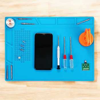 LUXIANZI Alas Matras Solder Heat Insulation Mat Non Magnetic 350x250mm - S130