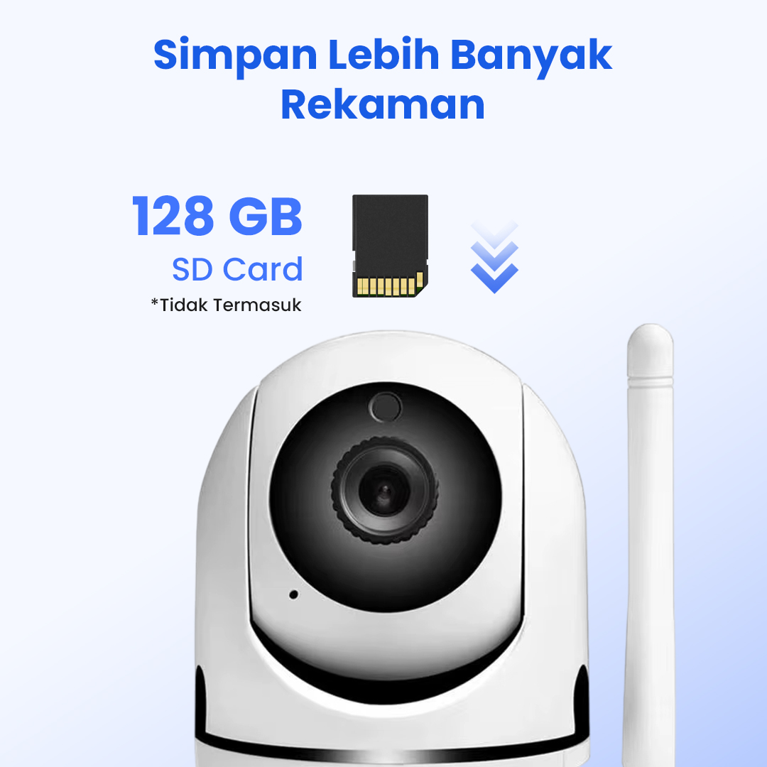 Gambar produk ZOSI CCTV WiFi IP Kamera Two Way Audio IR Motion Sensor 1080p - C289