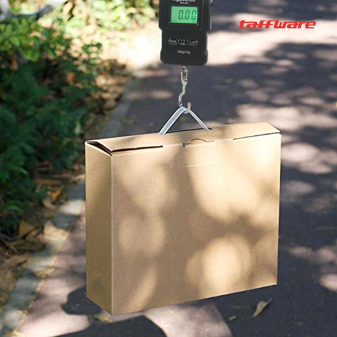 Gambar produk Taffware Digipounds Timbangan Koper Tas Digital Scale 75kg 0.01kg - WH-A27