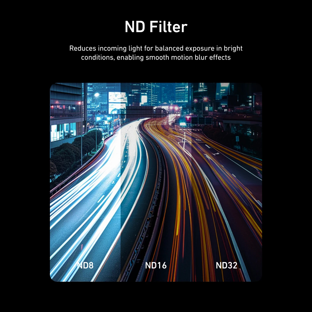 Gambar produk TELESIN Camera Lens Filter DJI Osmo Action 6 CPL ND8 ND16 ND32 - S5-FLT-40