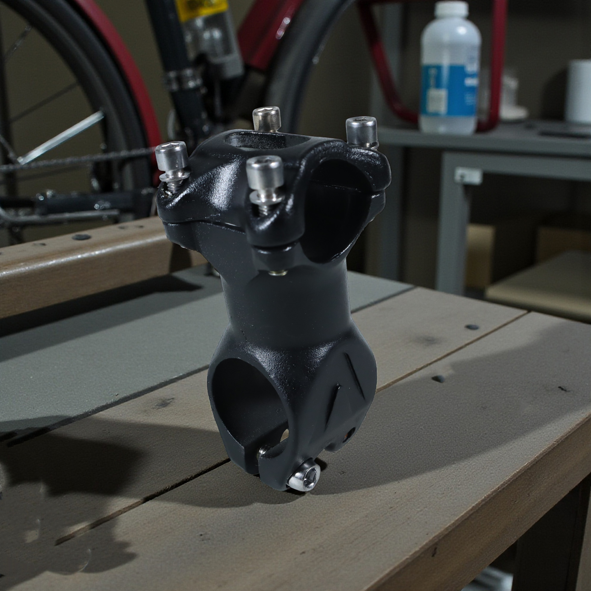 Bicycle Stem Handlebar Setang Batang Sepeda Aluminium Alloy 60mm - SKA-BLI-05 Gambar produk Bicycle Stem Handlebar Setang Batang Sepeda Aluminium Alloy 60mm - SKA-BLI-05