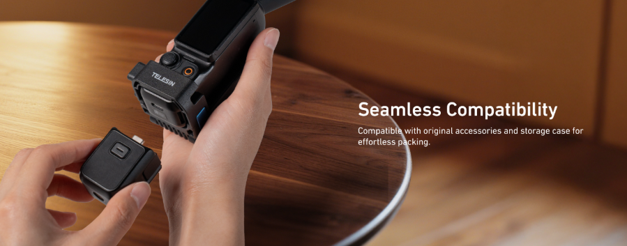 TELESIN Magnetic Mount Stand Expansion Adapter for DJI Osmo Pocket 3 - S6-CFR-04-TDJ Gambar produk TELESIN Magnetic Mount Stand Expansion Adapter for DJI Osmo Pocket 3 - S6-CFR-04-TDJ