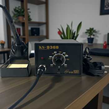 Gambar produk YICEN Solder Station Adjustable Temperature Anti-Static ESD Safe 60W - KS-936B