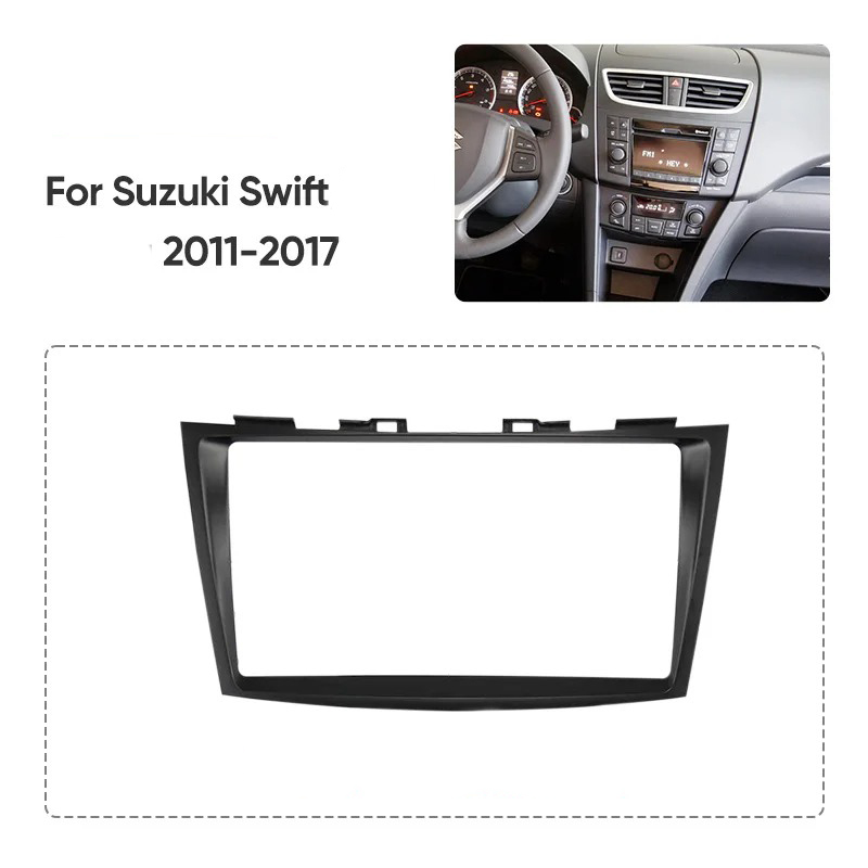 KUFINE Frame Head Unit 9 Inch Car Player Suzuki Swift 2011-2017 - KF-17 Gambar produk KUFINE Frame Head Unit 9 Inch Car Player Suzuki Swift 2011-2017 - KF-17