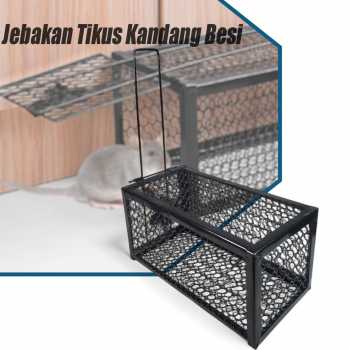 BAIT Jebakan Tikus Kandang Besi Automatic Mousetrap - B-23