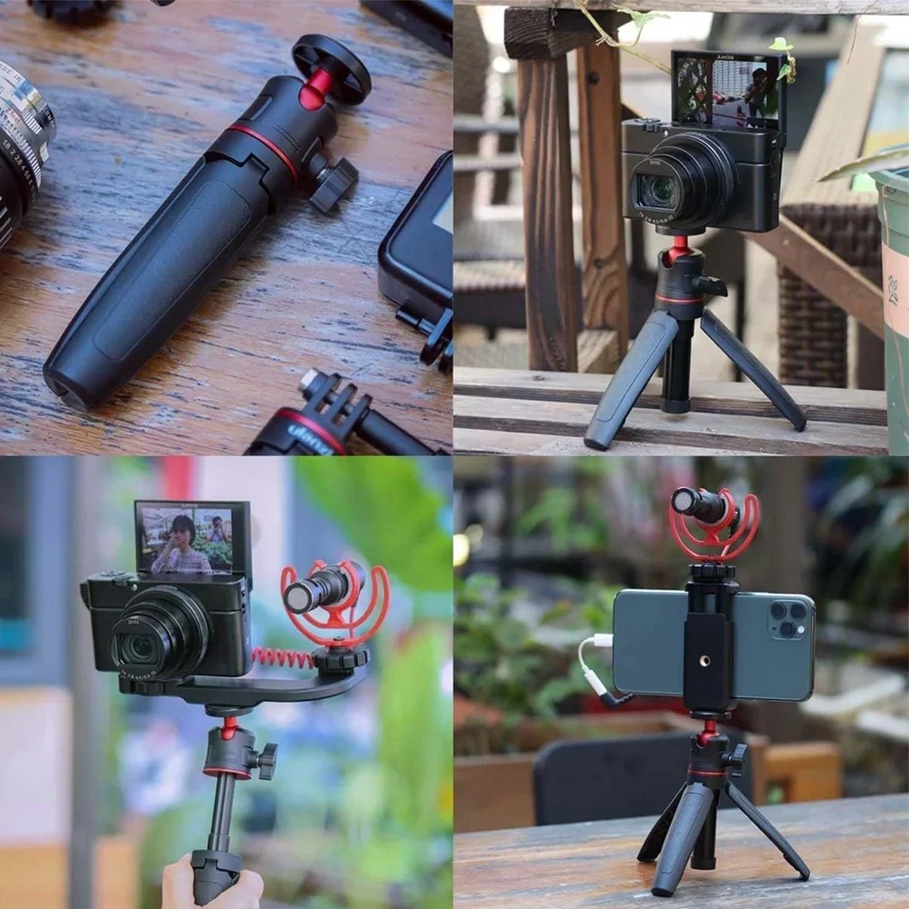 Gambar produk CAMVATE Tripod Mini Camera Retractable Universal Monopod 1/4 Screw - CM-14