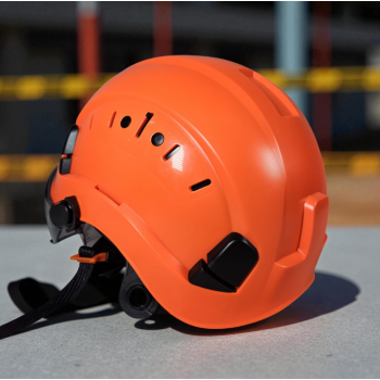 Gambar produk Aolamegs Helm Proyek Konstruksi K3 Safety Protection Double Visor - SF06