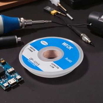 Gambar produk MMHJ Solder Wick Pita Pembersih Timah Desoldering 1.5M 1mm-CP-1015