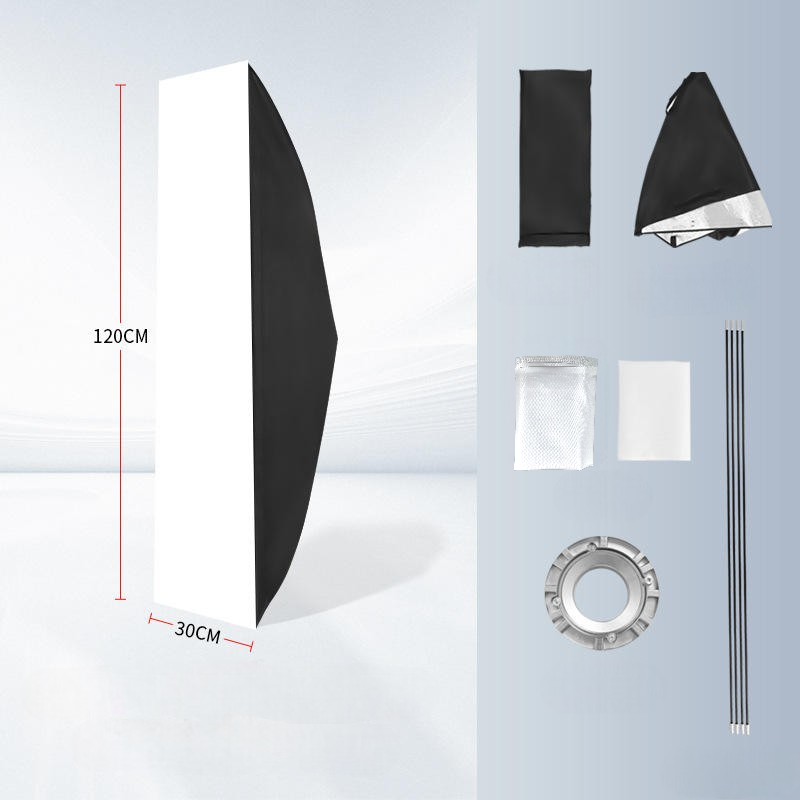 GuangYi Softbox Rectangular Reflector Lighting Bowens Mount 30x120cm - GY22 Gambar produk GuangYi Softbox Rectangular Reflector Lighting Bowens Mount 30x120cm - GY22