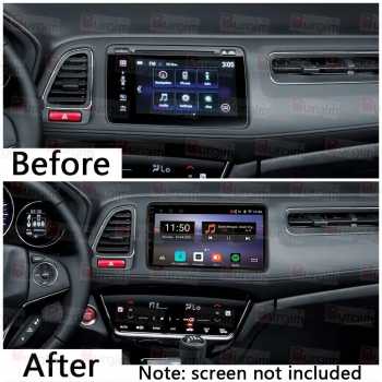 Gambar produk KUFINE Frame Head Unit ABS 9 Inch Car Player Honda HR-V 2013-2021 - KF-21