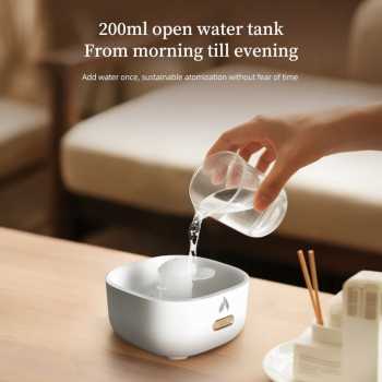 Gambar produk NEWSTYLE Air Humidifier Aromatherapy Aesthetic Volcano Diffuser 200ml - H-80