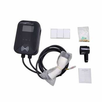 Gambar produk IPENGEN Charger Mobil Listrik EV Swipe Card Type 2 Female AC Charging 32A 7kW 1 Phase - PG01