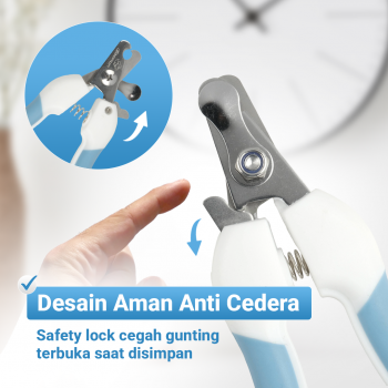 Gambar produk BaoRun Gunting Kuku Hewan Anjing Kucing Kelinci Stainless Steel - 5X