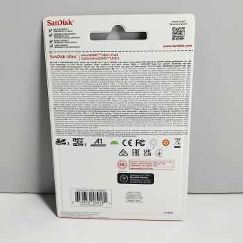Gambar produk SanDisk Ultra microSDHC UHS-I Class 10 A1 120MB/s 32GB - SDSQUA4