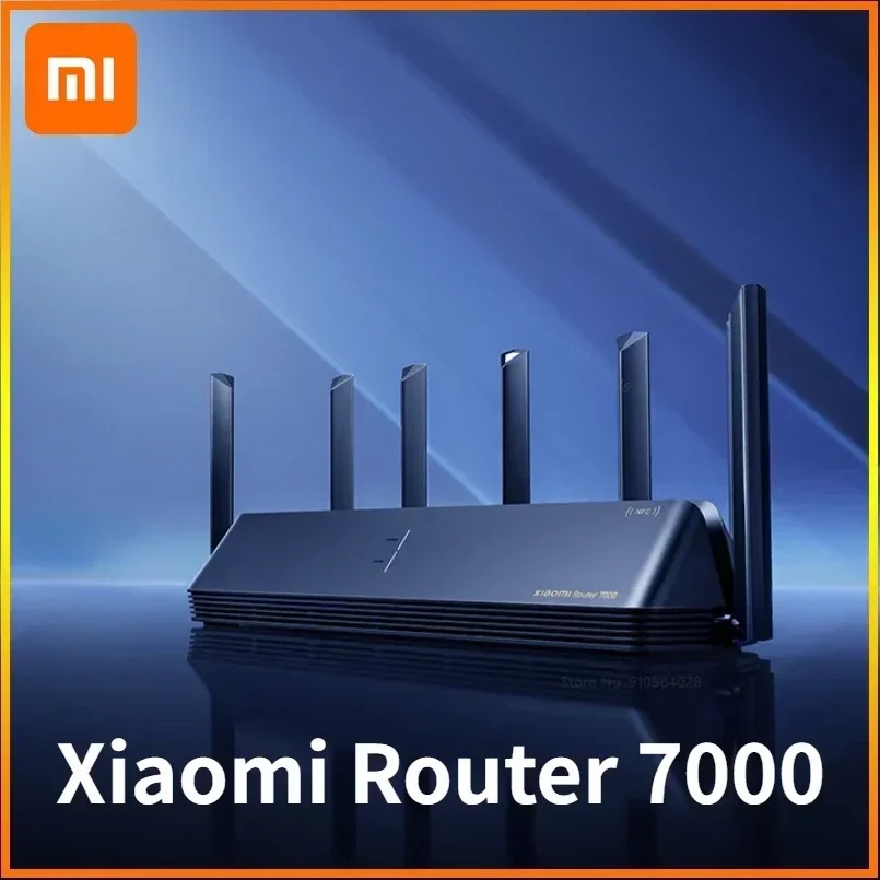 Xiaomi Router WiFi 7 8 Signal Amplifier Tri-Band Quad Core A73 4K QAM - BE7000 Gambar produk Xiaomi Router WiFi 7 8 Signal Amplifier Tri-Band Quad Core A73 4K QAM - BE7000